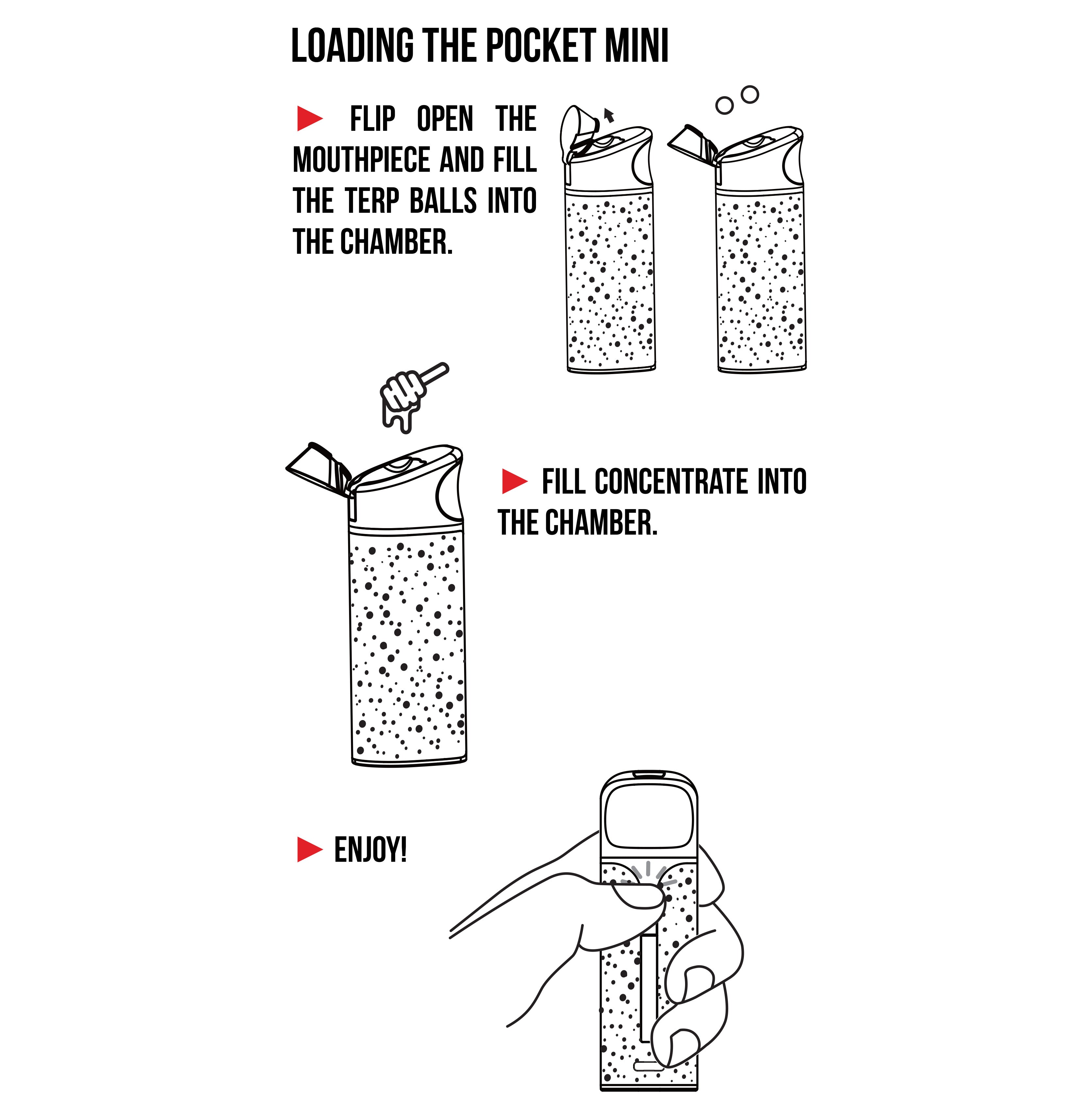 loading the pocket mini instructions