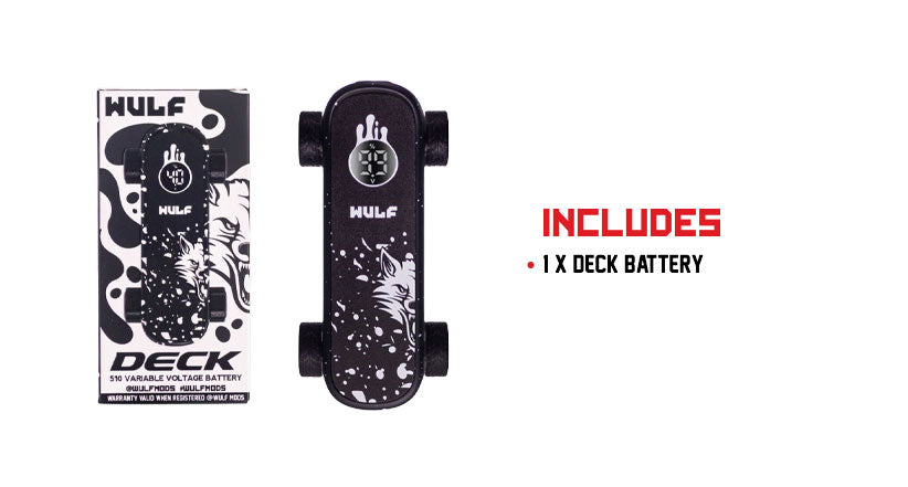 Wulf Deck What's Included