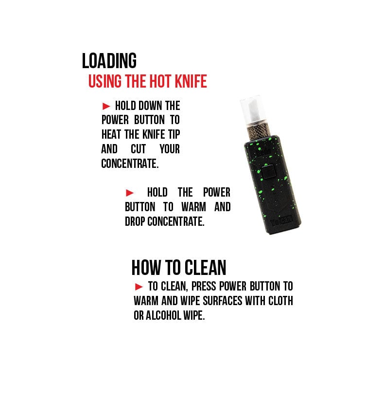 Loading the Wulf Kodo Hot Knife on white background