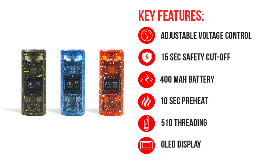 Key features for the Kodo X-Ray on white background