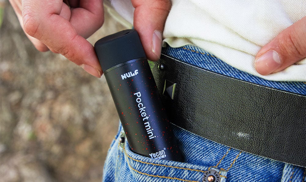 wulf pocket mini black red spatter in jeans pocket ourdoorsa