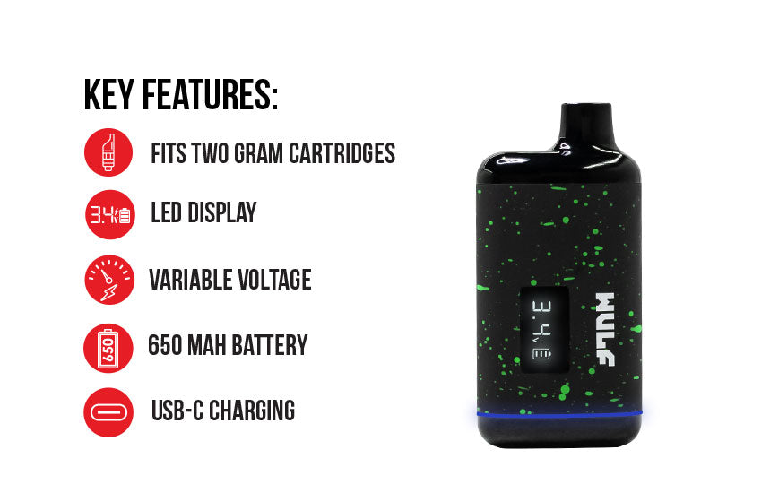 Key Features for the Wulf Recon on white background