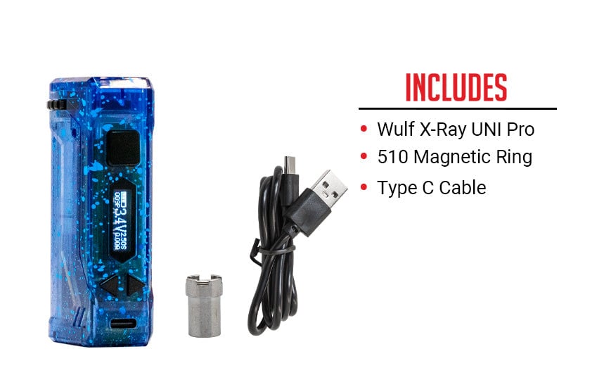 Wulf X-Ray UNI Pro What's Included